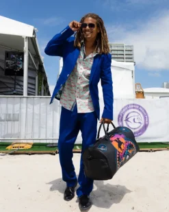 MIAMI BEACH POLO COLLAB DUFFLE (BLACK)><noscript><img width=