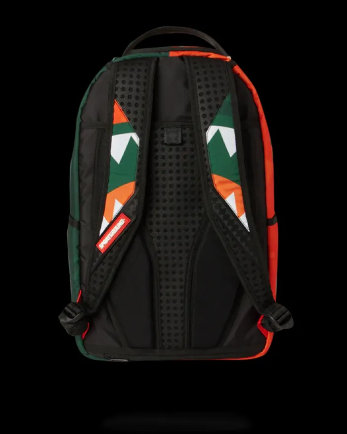 MIAMI HURRICANES BACKPACK>SPRAYGROUND