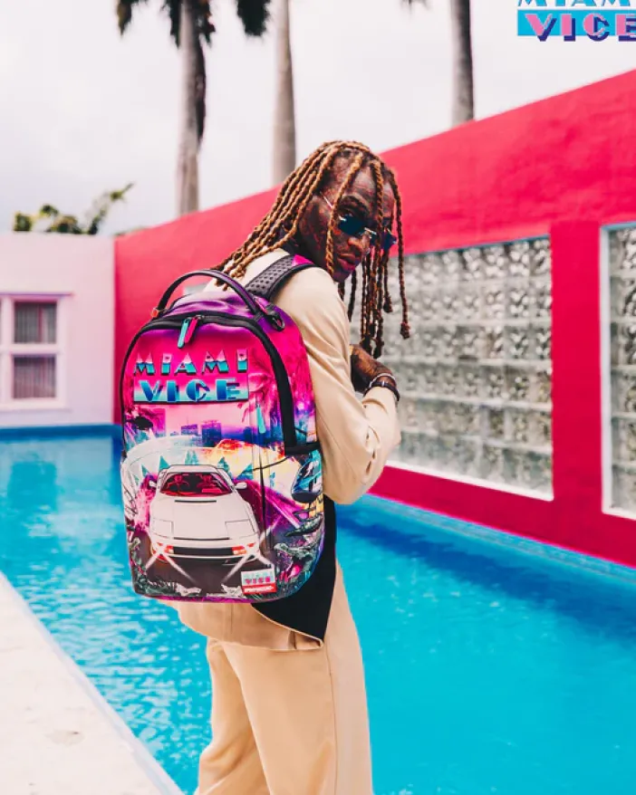 MIAMI VICE VIBES BACKPACK (DLXV)>SPRAYGROUND