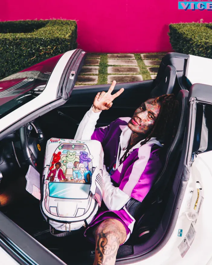 MIAMI VICE WINGS UP BACKPACK (DLXV)>SPRAYGROUND