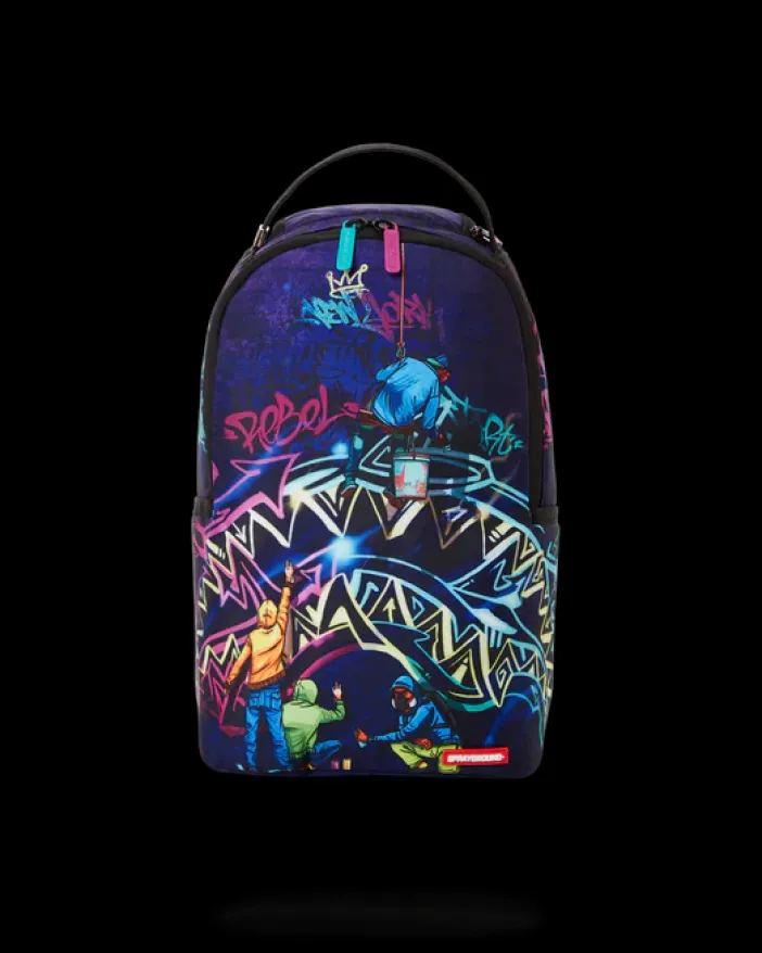 MIDNIGHT GRAFFITI ARTISTS MINI BACKPACK>SPRAYGROUND