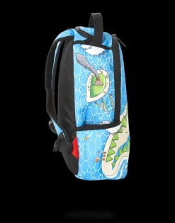 MINI WELCOME TO SHARK ISLAND BACKPACK><noscript><img width=