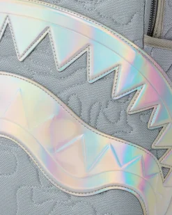 MIRASHAKU IRIDESCENT QUILT BACKPACK><noscript><img width=