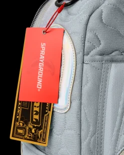 MIRASHAKU IRIDESCENT QUILT BACKPACK><noscript><img width=