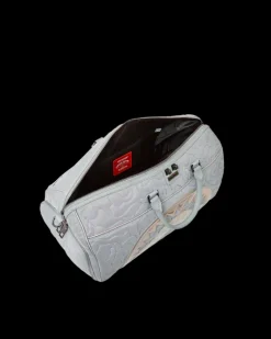 MIRASHAKU IRIDESCENT QUILT DUFFLE><noscript><img width=