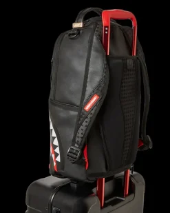 MOLDED SHARKITECTURE BLACK HARDSHELL CARRY-ON LUGGAGE><noscript><img width=