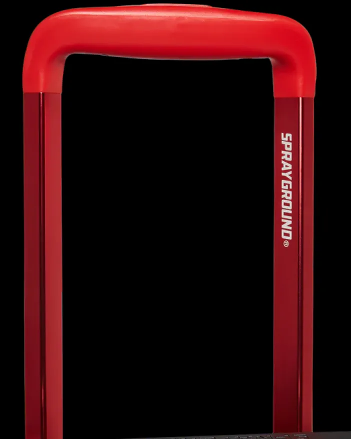 MOLDED SHARKITECTURE RED HARDSHELL CARRY-ON LUGGAGE>SPRAYGROUND Outlet