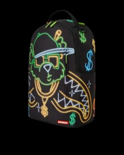 MONEY BEAR CITY LIGHTS BACKPACK><noscript><img width=