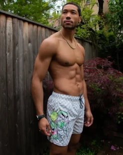MONEY BOYS SANDBAR SWIM TRUNKS>SPRAYGROUND Hot