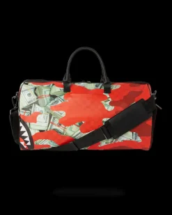 MONEY CAMO (RED) DUFFLE><noscript><img width=