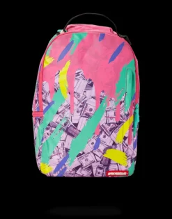MONEY PINK CAMO DRIP>SPRAYGROUND New