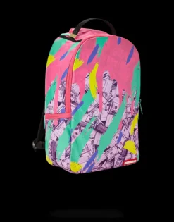 MONEY PINK CAMO DRIP>SPRAYGROUND New