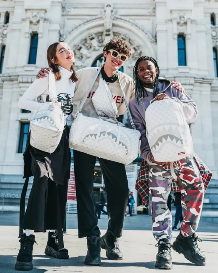 MONEYGRAM POWDER EMPEROR DUFFLE>SPRAYGROUND