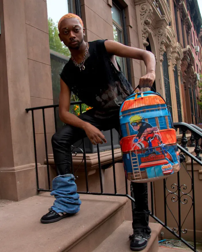 NARUTO LANDMARK BACKPACK>SPRAYGROUND