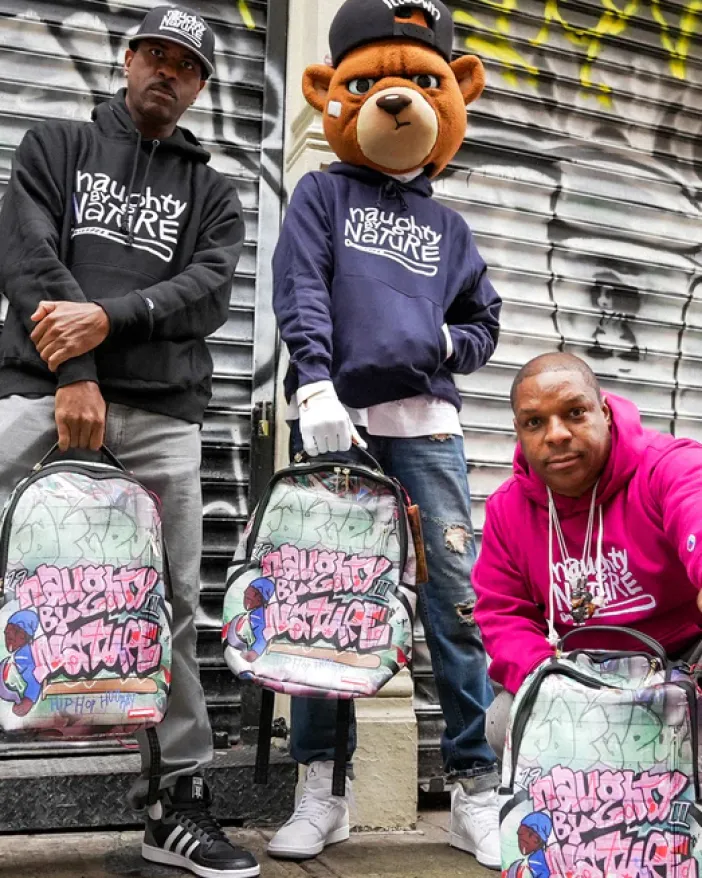 NAUGHTY BY NATURE HIP HOP HOORAY 30TH ANNIVERSARY COLLAB BACKPACK>SPRAYGROUND Discount