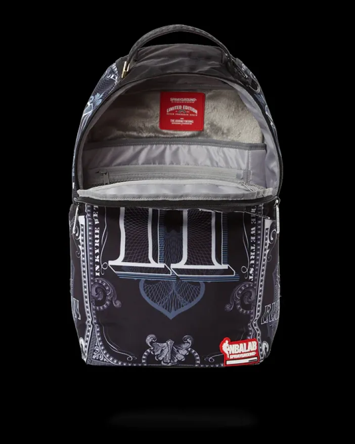 NBA IRVING MONEY BACKPACK>SPRAYGROUND New