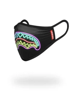 NEON SHARK FORM-FITTING MASK>SPRAYGROUND Best