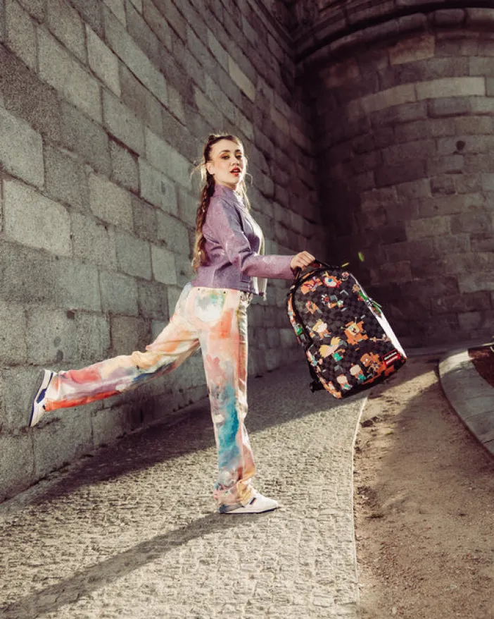 NICKELODEON CHECKBREAK BACKPACK (DLXV)>SPRAYGROUND