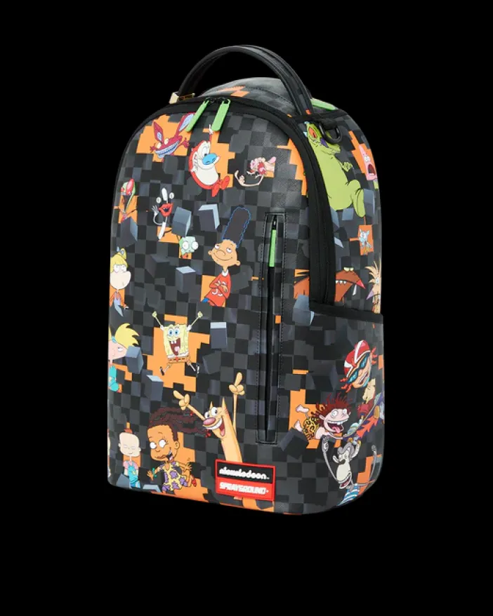 NICKELODEON CHECKBREAK BACKPACK (DLXV)>SPRAYGROUND