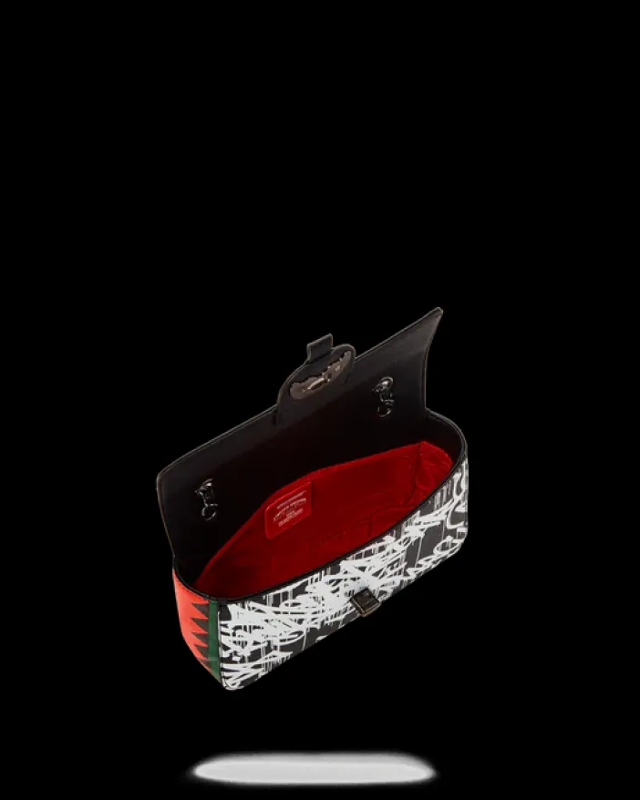 NIGHT NIGHT SHARKCHAIN HANDBAG>SPRAYGROUND New