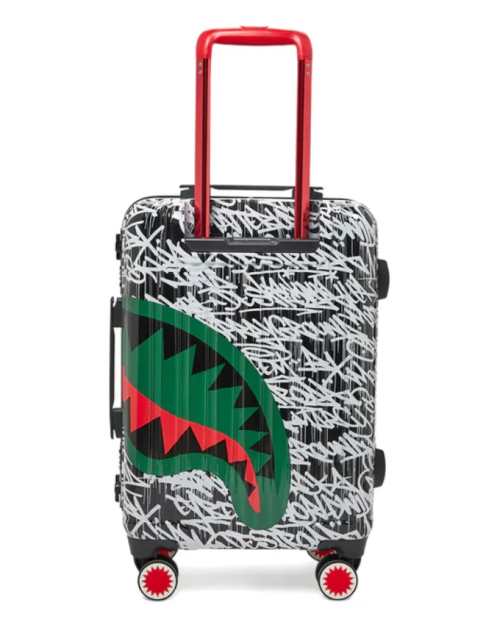 NIGHT NIGHT SHARKNAUTICS HARDSHELL CARRY-ON LUGGAGE>SPRAYGROUND New
