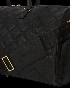 NOIR QUILT GOLD CHAIN SHARK DUFFLE><noscript><img width=
