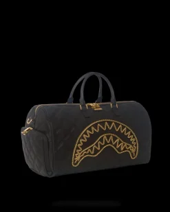 NOIR QUILT GOLD CHAIN SHARK DUFFLE><noscript><img width=