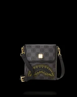 OBSIDIAN STUNNER A.i.6 SANDFLOWER COLLAB LARGE SLING>SPRAYGROUND New