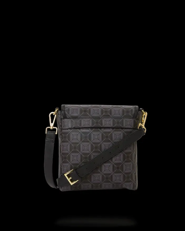 OBSIDIAN STUNNER A.i.6 SANDFLOWER COLLAB LARGE SLING>SPRAYGROUND New