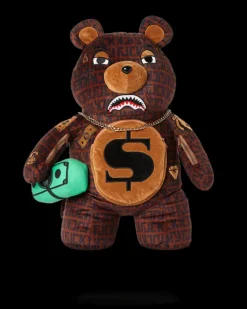 OFFENDED MONEYBEAR TEDDYBEAR BACKPACK>SPRAYGROUND New