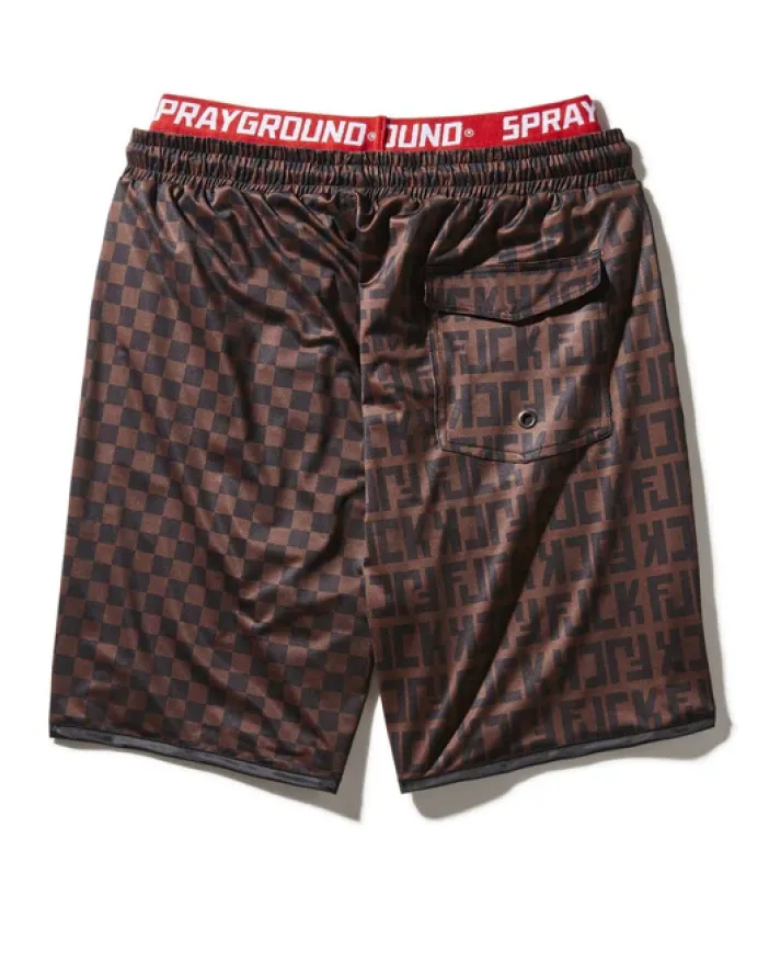 OFFENDED SPLIT THE CHECK CORTO SWIM TRUNKS>SPRAYGROUND Hot