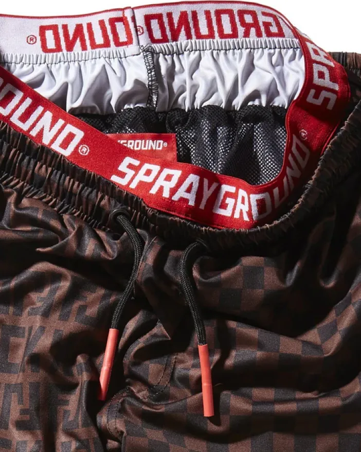 OFFENDED SPLIT THE CHECK CORTO SWIM TRUNKS>SPRAYGROUND Hot