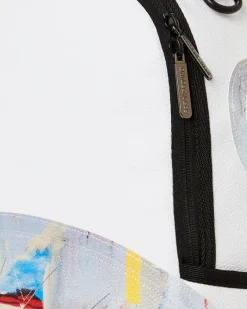 OFFICIAL BASQUIAT ACQUE PERICOLOSE 1981 BACKPACK (DLXV)><noscript><img width=