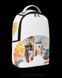 OFFICIAL BASQUIAT ACQUE PERICOLOSE 1981 BACKPACK (DLXV)><noscript><img width=