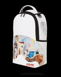 OFFICIAL BASQUIAT ACQUE PERICOLOSE 1981 BACKPACK (DLXV)><noscript><img width=