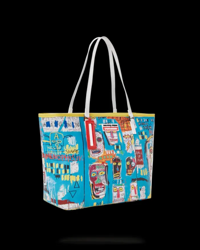 OFFICIAL BASQUIAT MITCHELL CREW 1983 TOTE>SPRAYGROUND Hot