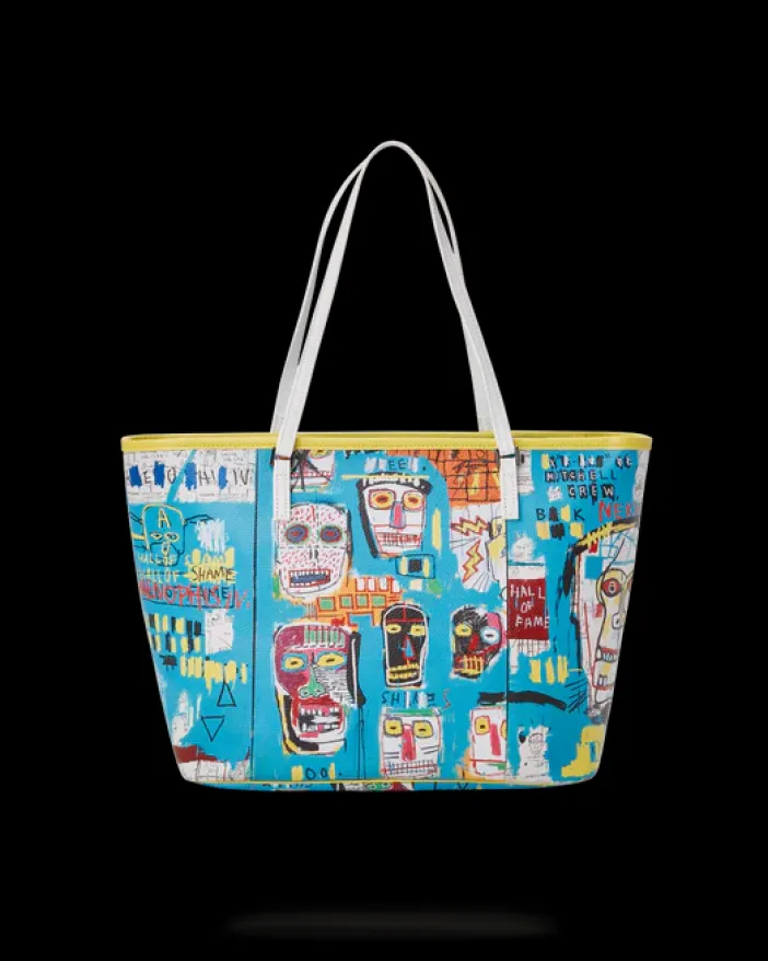 OFFICIAL BASQUIAT MITCHELL CREW 1983 TOTE>SPRAYGROUND Hot