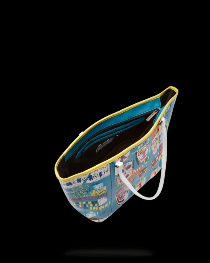 OFFICIAL BASQUIAT MITCHELL CREW 1983 TOTE>SPRAYGROUND Hot