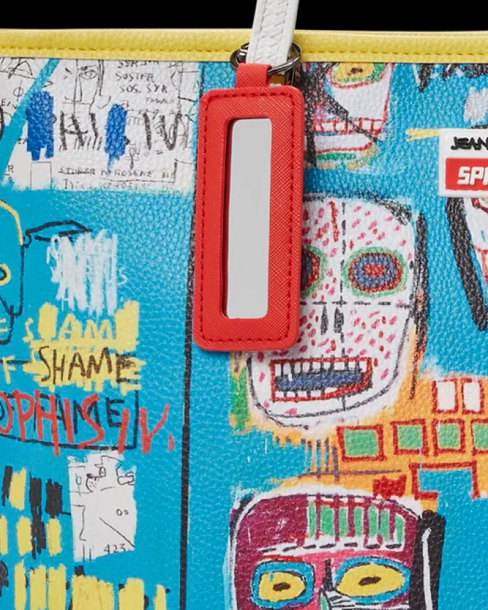 OFFICIAL BASQUIAT MITCHELL CREW 1983 TOTE>SPRAYGROUND Hot