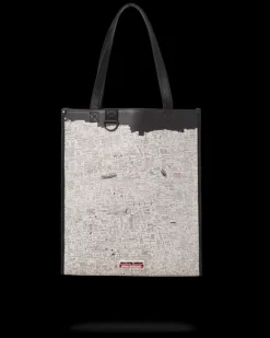 OFFICIAL BASQUIAT PEGASUS 1987 LOFT TOTE>SPRAYGROUND