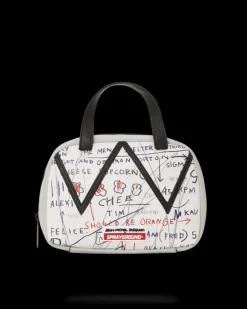 OFFICIAL BASQUIAT UNTITLED (CHEESE POPCORN) 1983 HANDBAG>SPRAYGROUND Hot