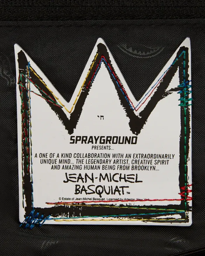 OFFICIAL BASQUIAT UNTITLED (CHEESE POPCORN) 1983 HANDBAG>SPRAYGROUND Hot