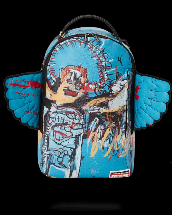 OFFICIAL BASQUIAT UNTITLED (FALLEN ANGEL) 1981 WING BACKPACK (DLXV)>SPRAYGROUND Discount