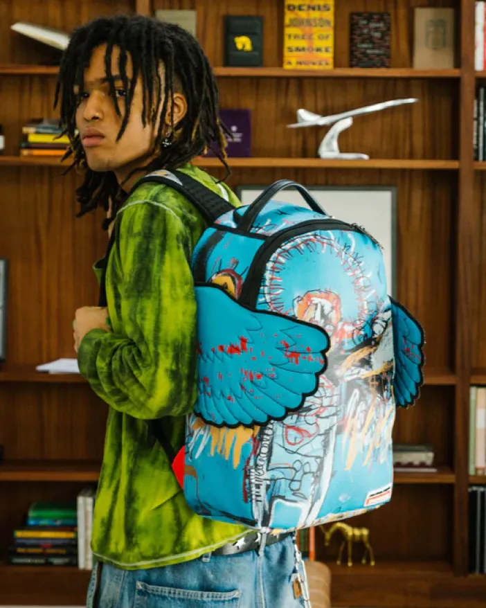OFFICIAL BASQUIAT UNTITLED (FALLEN ANGEL) 1981 WING BACKPACK (DLXV)>SPRAYGROUND Discount