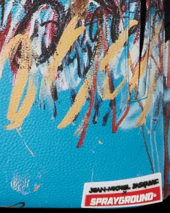 OFFICIAL BASQUIAT UNTITLED (FALLEN ANGEL) 1981 WING BACKPACK (DLXV)><noscript><img width=