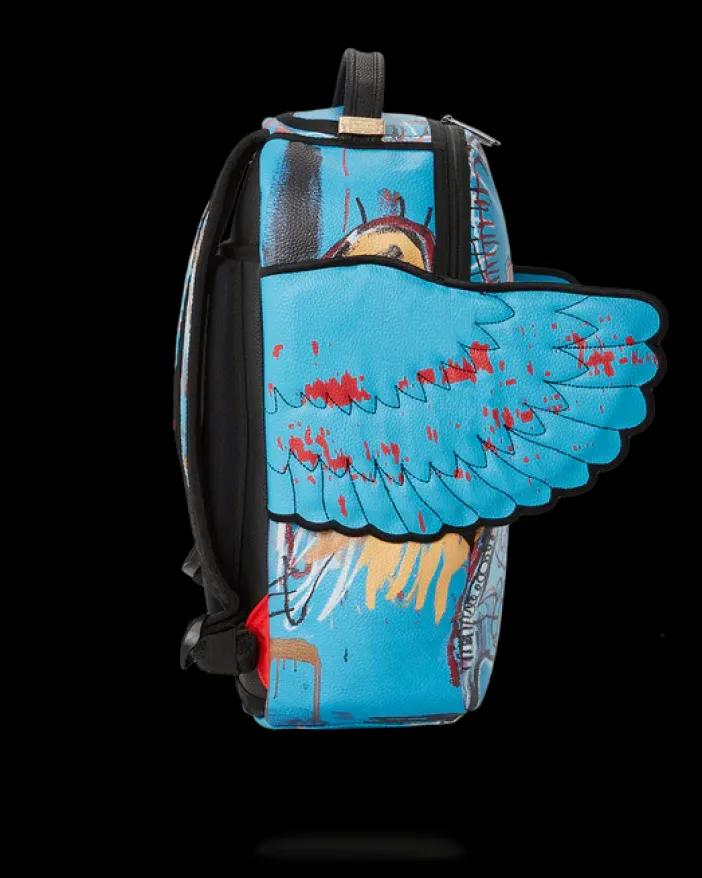 OFFICIAL BASQUIAT UNTITLED (FALLEN ANGEL) 1981 WING BACKPACK (DLXV)>SPRAYGROUND Discount
