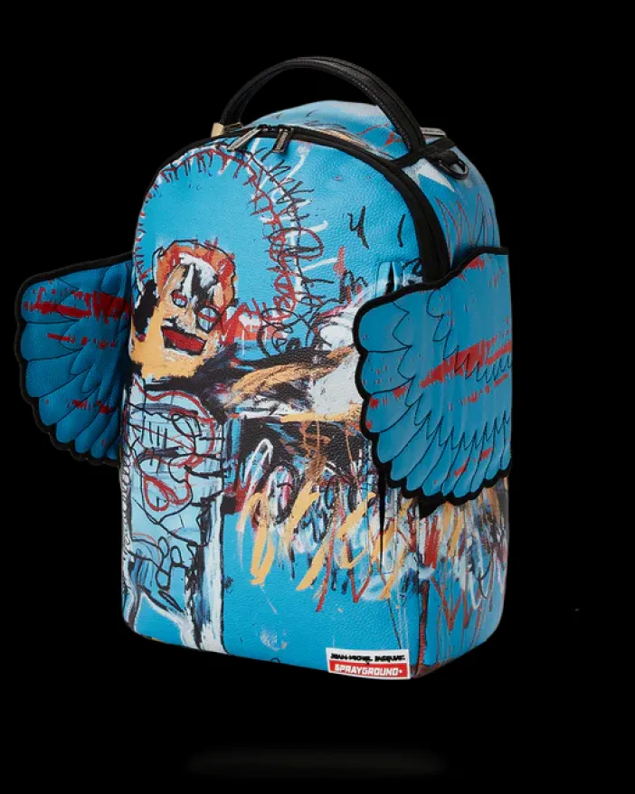 OFFICIAL BASQUIAT UNTITLED (FALLEN ANGEL) 1981 WING BACKPACK (DLXV)>SPRAYGROUND Discount
