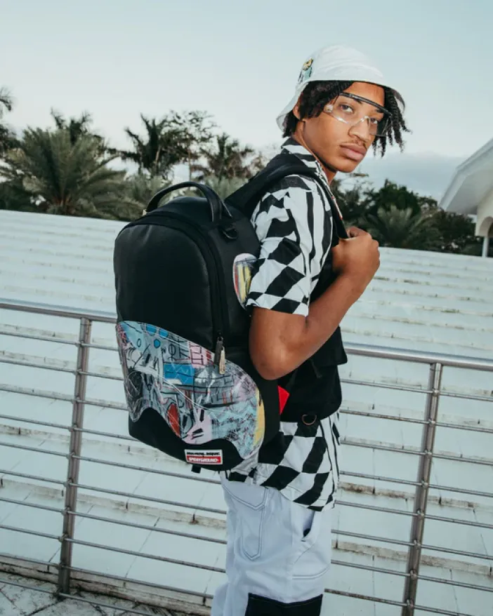 OFFICIAL BASQUIAT UNTITLED 1982 BACKPACK (DLXV)>SPRAYGROUND Discount
