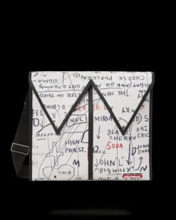 OFFICIAL BASQUIAT UNTITLED (CHEESE POPCORN) 1983 SLING MESSENGER>SPRAYGROUND Sale
