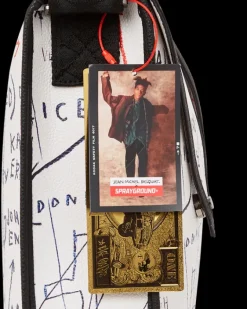 OFFICIAL BASQUIAT UNTITLED (CHEESE POPCORN) 1983 SLING MESSENGER><noscript><img width=